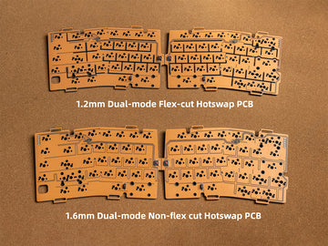 QK Alice Duo Extra Parts (PCB, Plate, Knob, Badge)