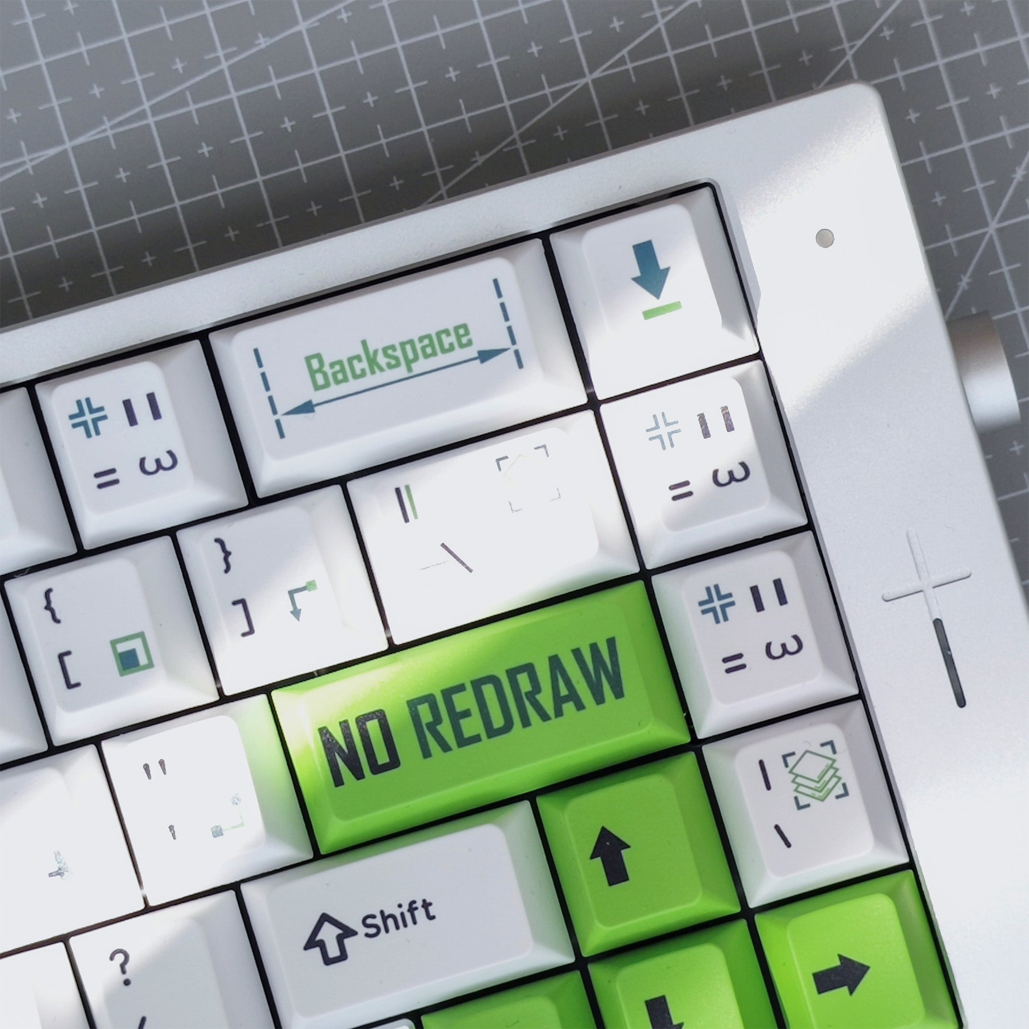 Hifi Fox Retro CAD: No Redraw Keycaps