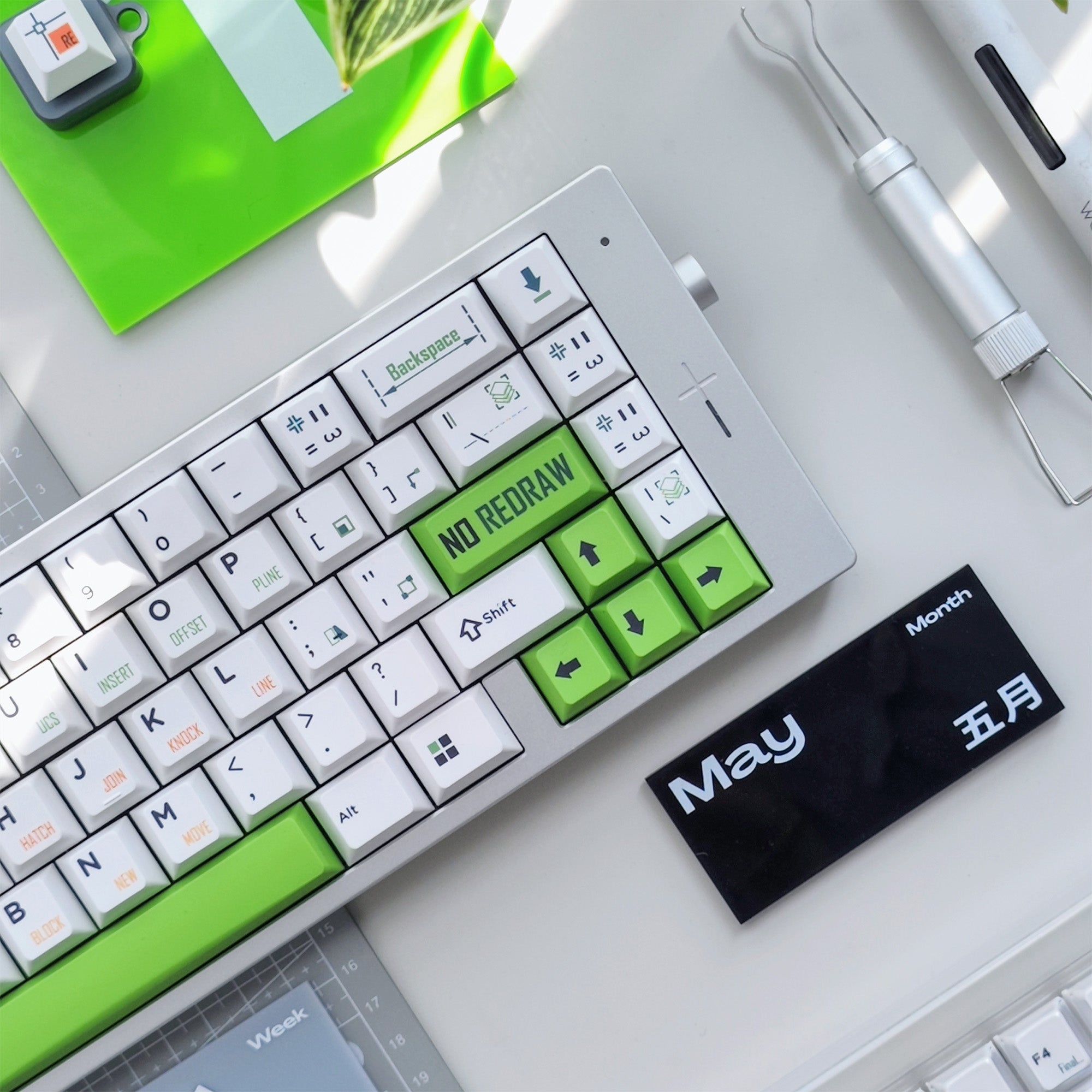 Hifi Fox Retro CAD: No Redraw Keycaps