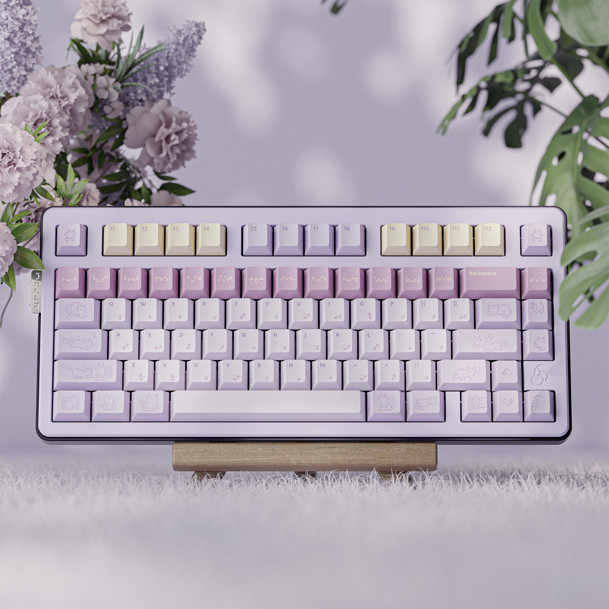 Taro Balls Keycaps