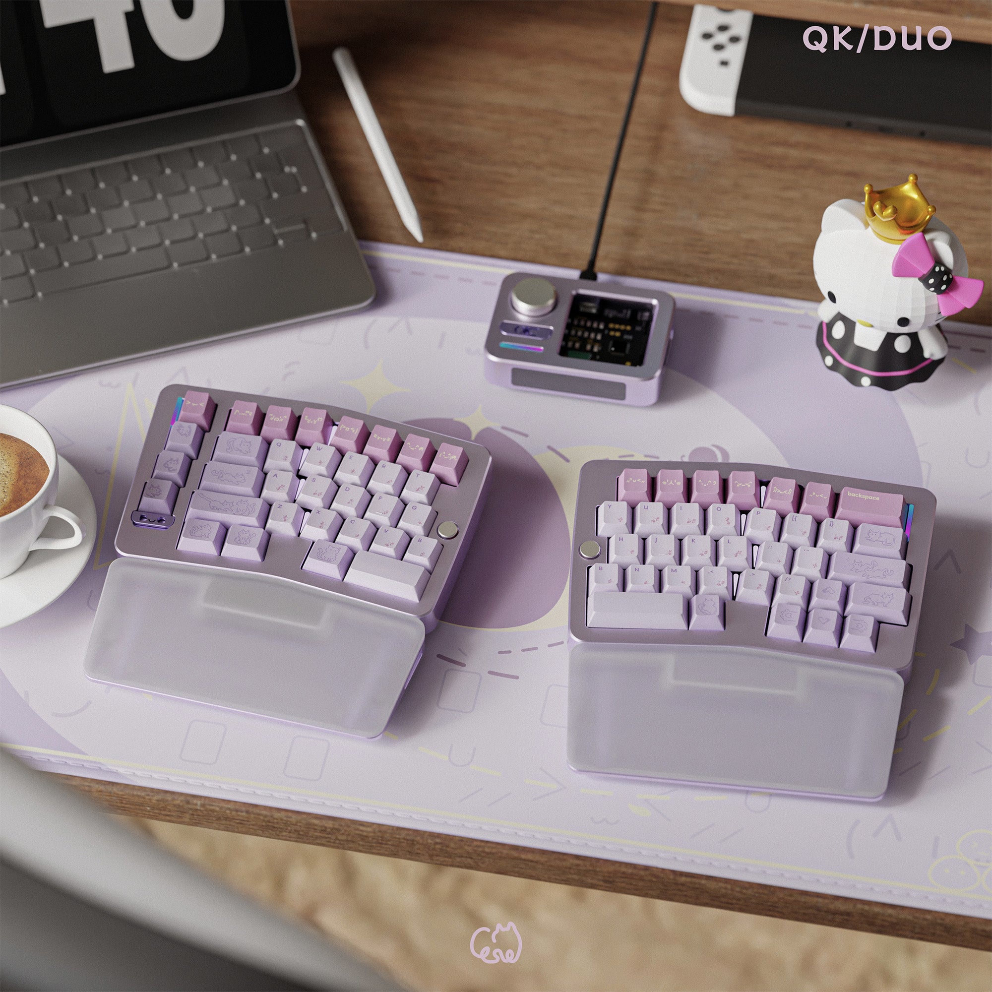 Taro Balls Keycaps