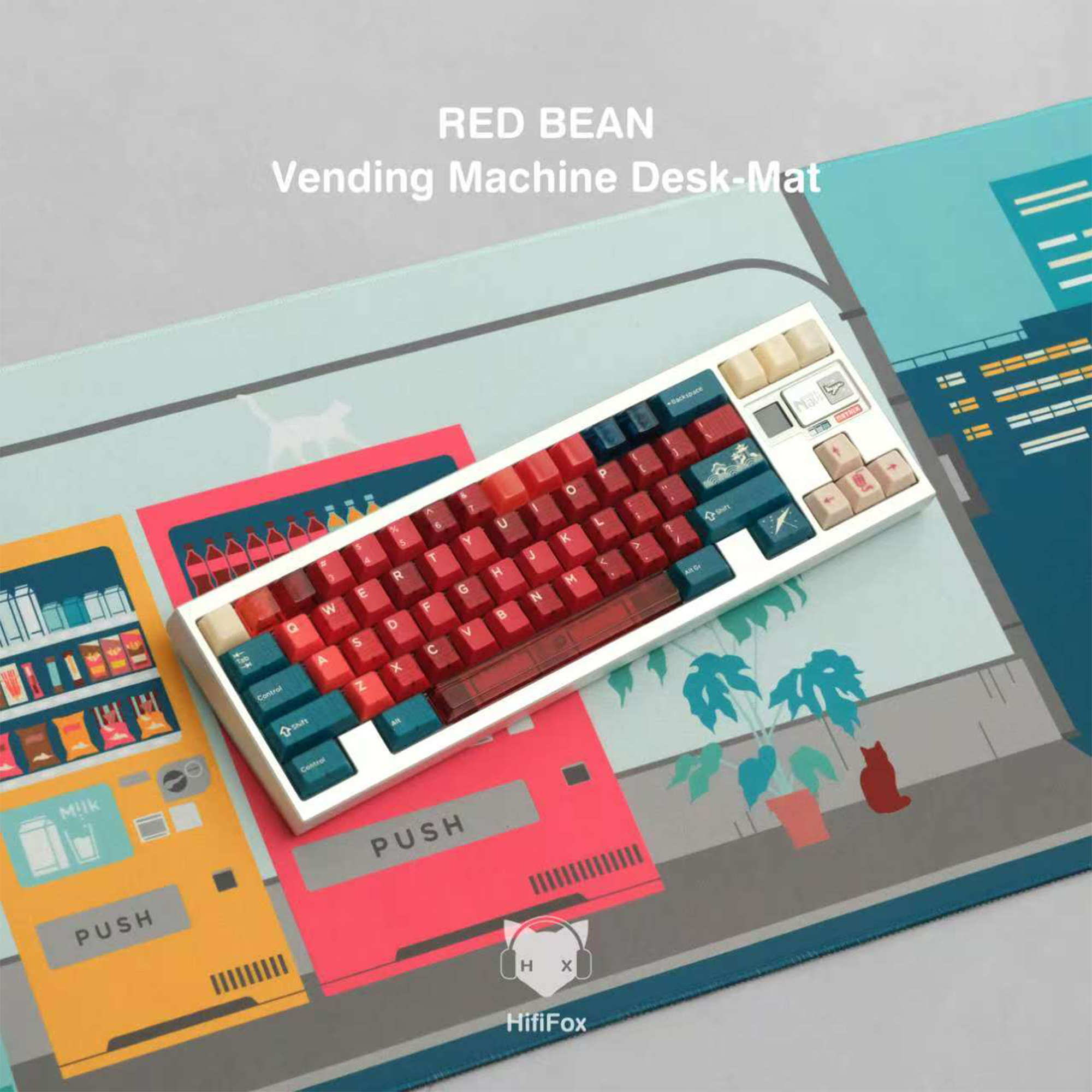 Hifi Fox Vending Machines deskmat