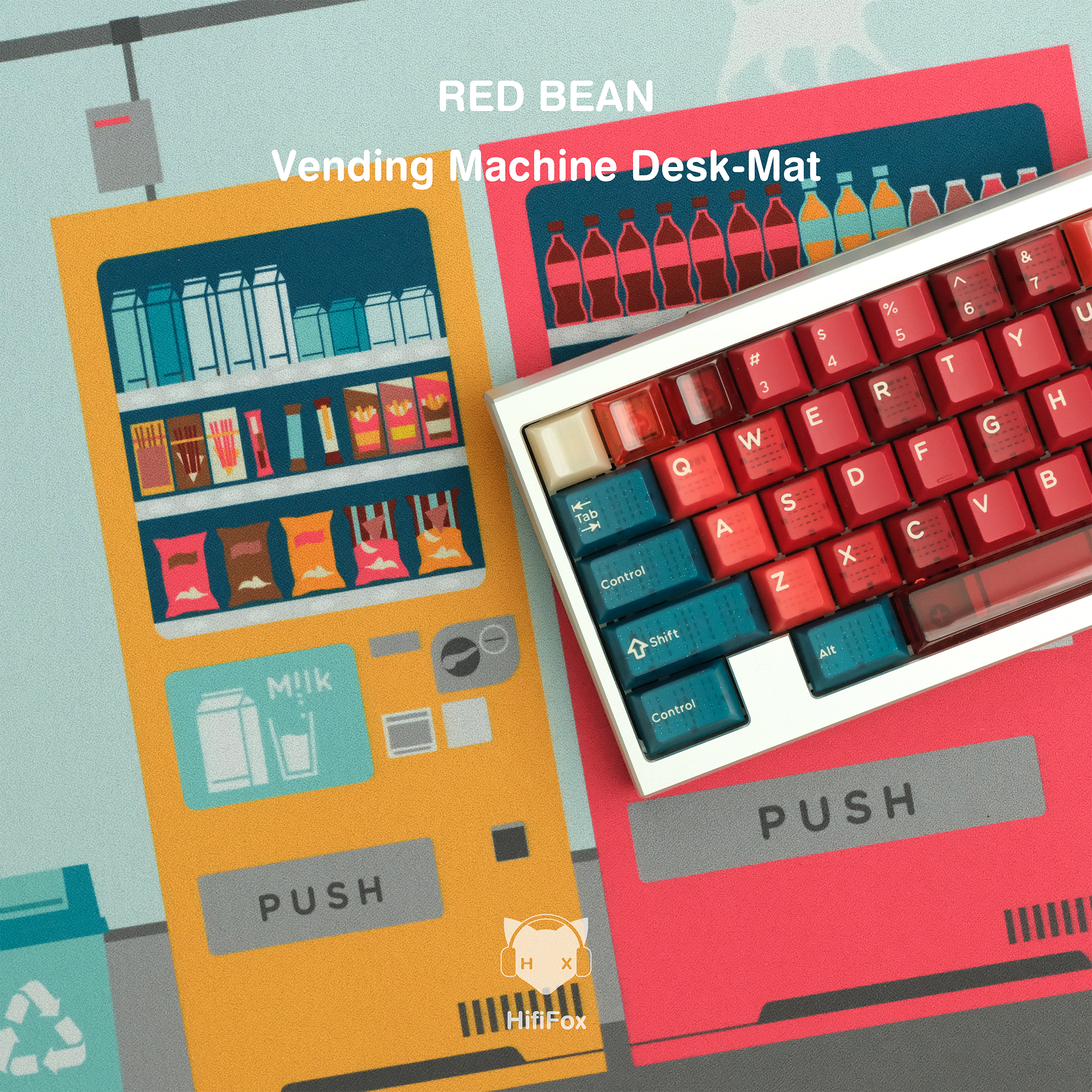 Hifi Fox Vending Machines deskmat