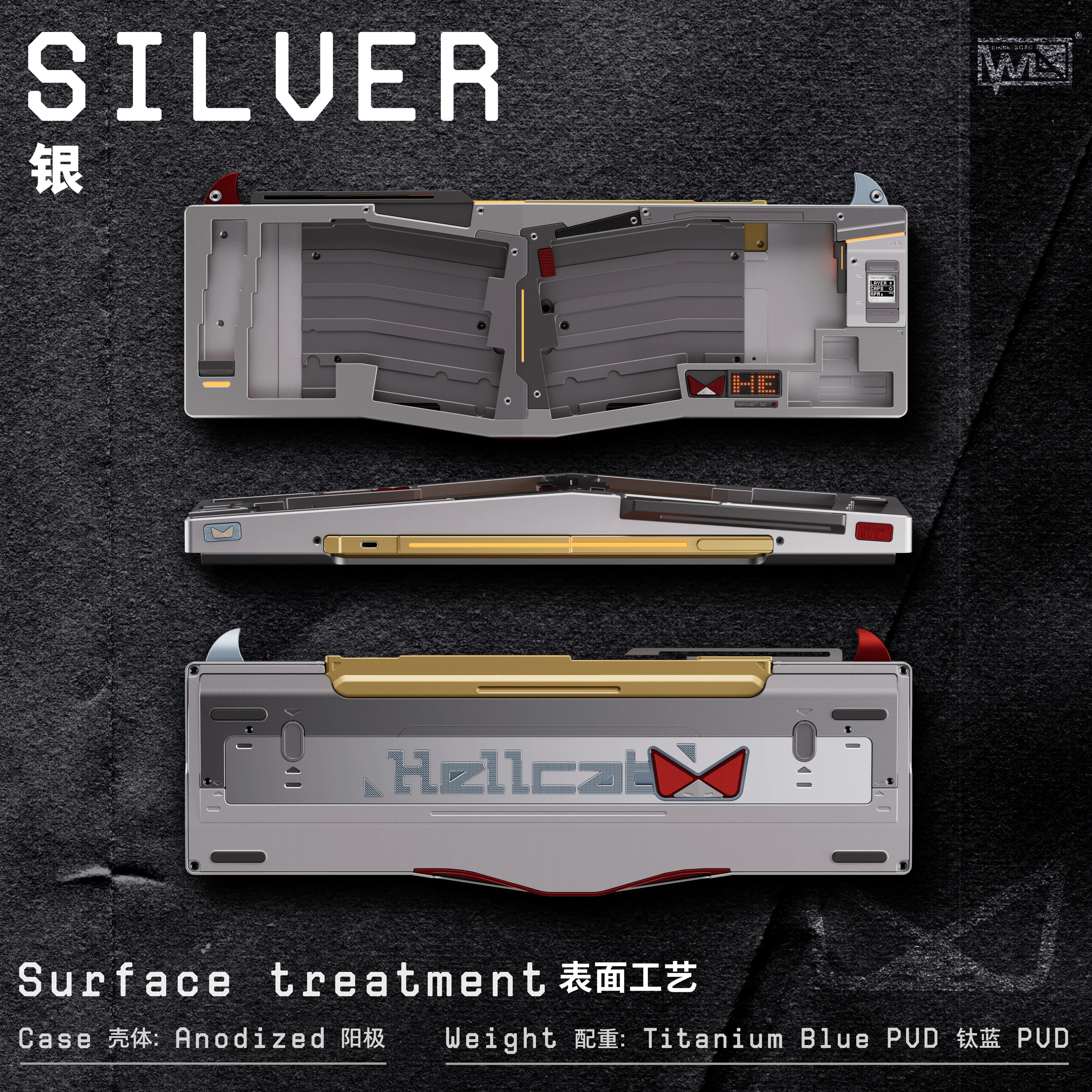 OWLAB - HELLCAT Alice Mechanical keyboard kit
