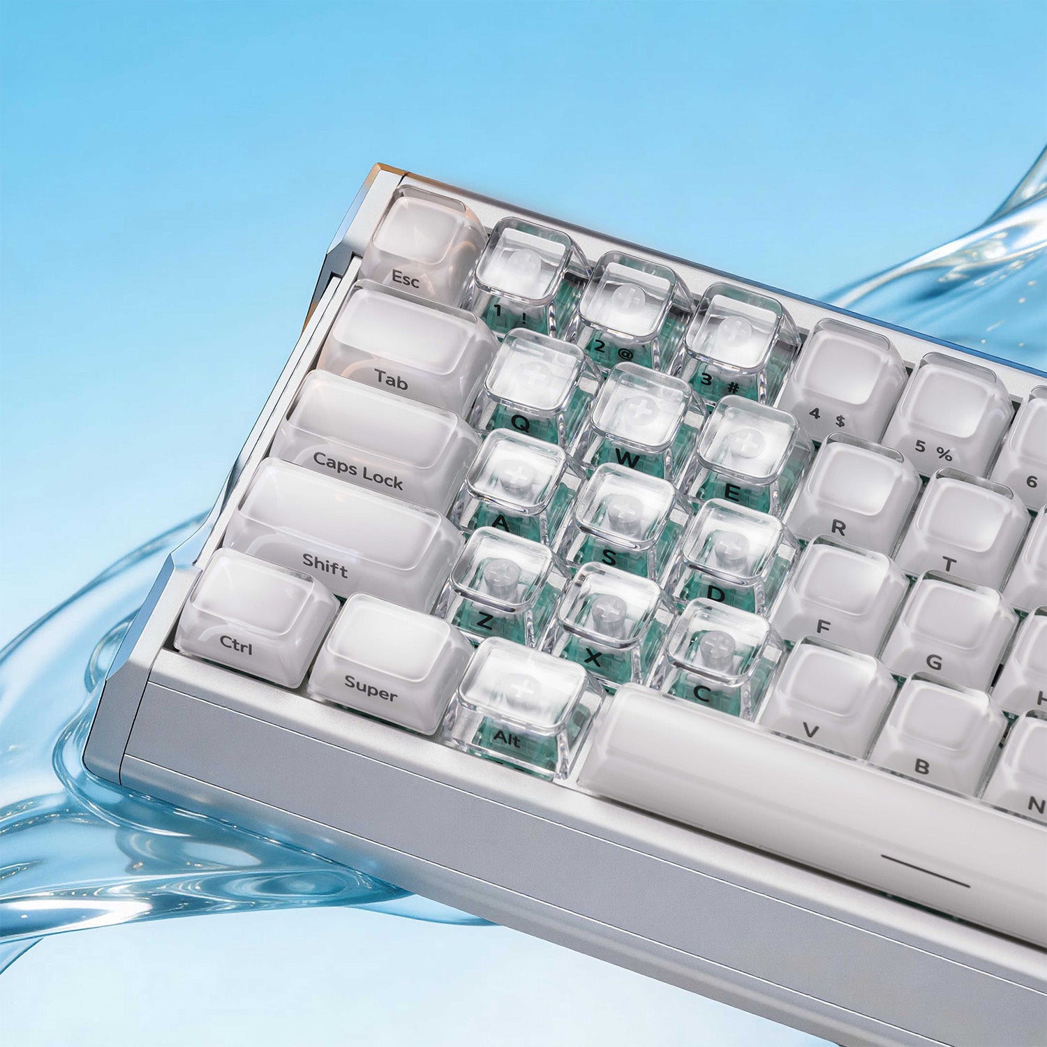 XVX Jelly Crystal keycap set