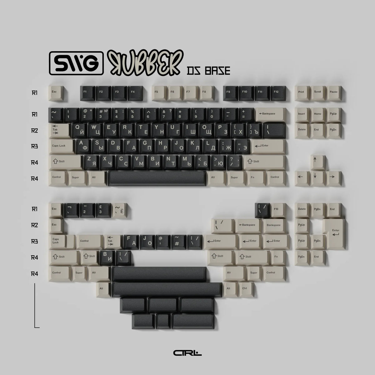 [GB end] SWG Rubber keycaps