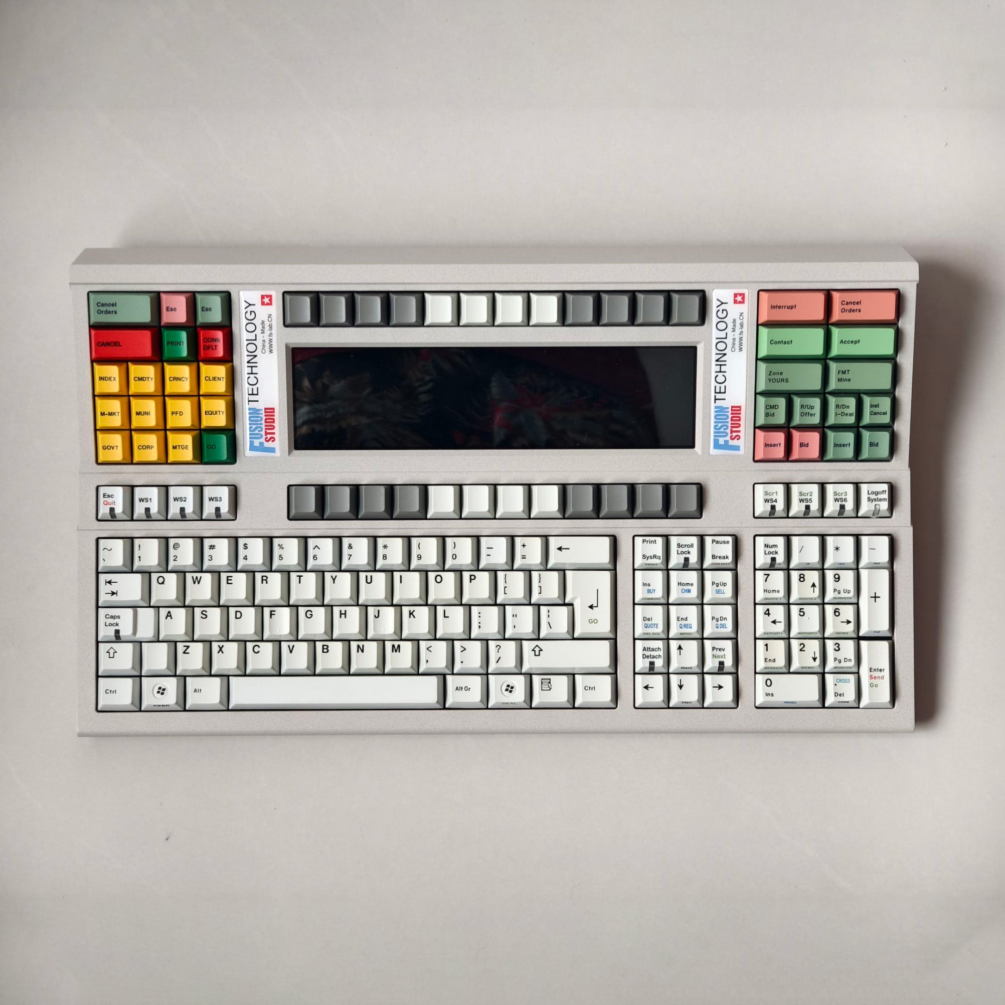 [GB] VS06 mechanical keyboard with 8.8" display