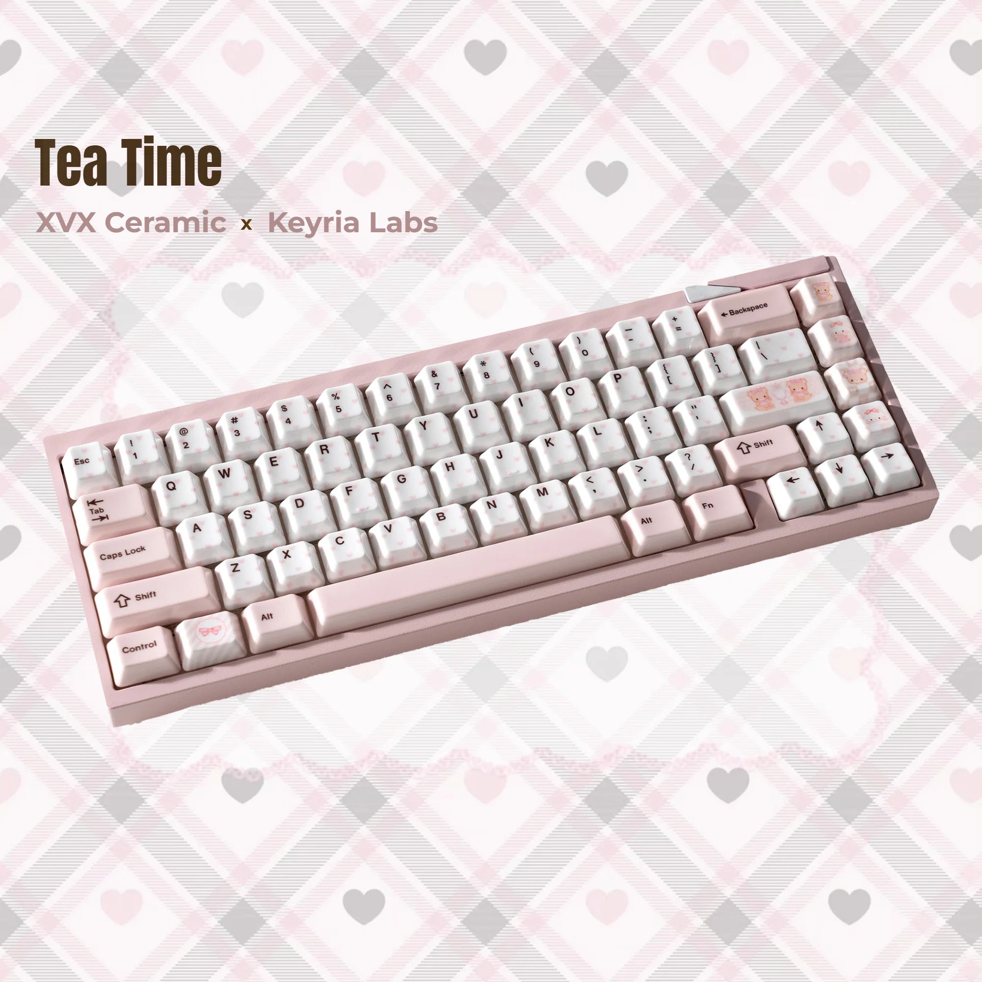 [In Stock] XVX Tea Time Ceramic Keycap set