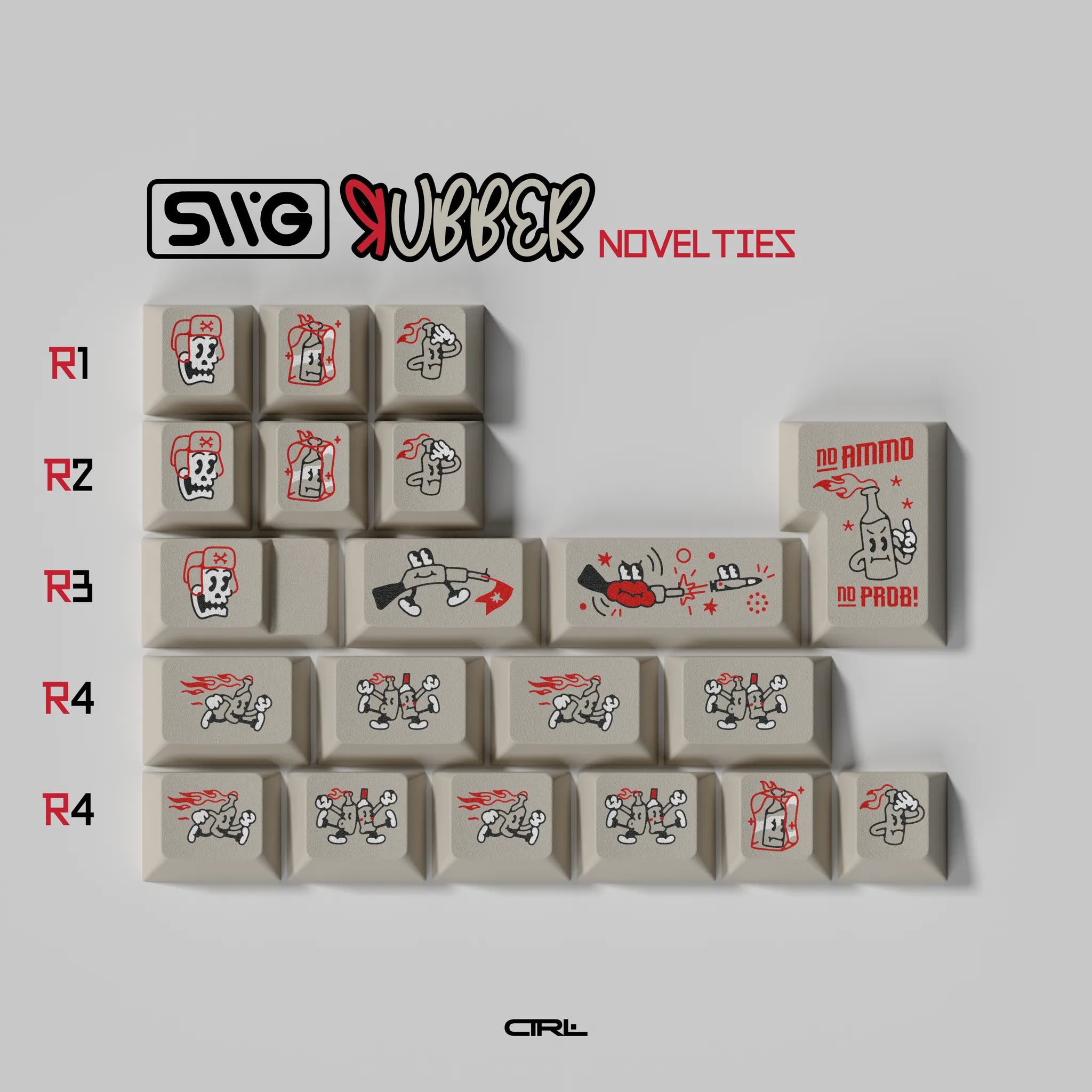 [GB] SWG Rubber keycaps