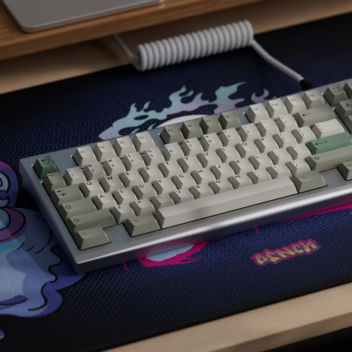 [In Stock] PBTfans 9009 Beige Keysets