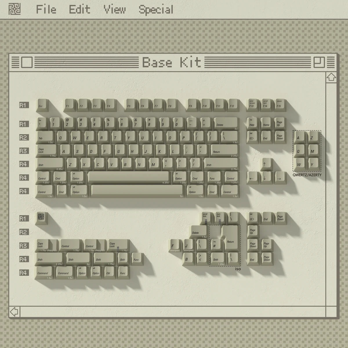 PBTfans 1984 Keycap Set