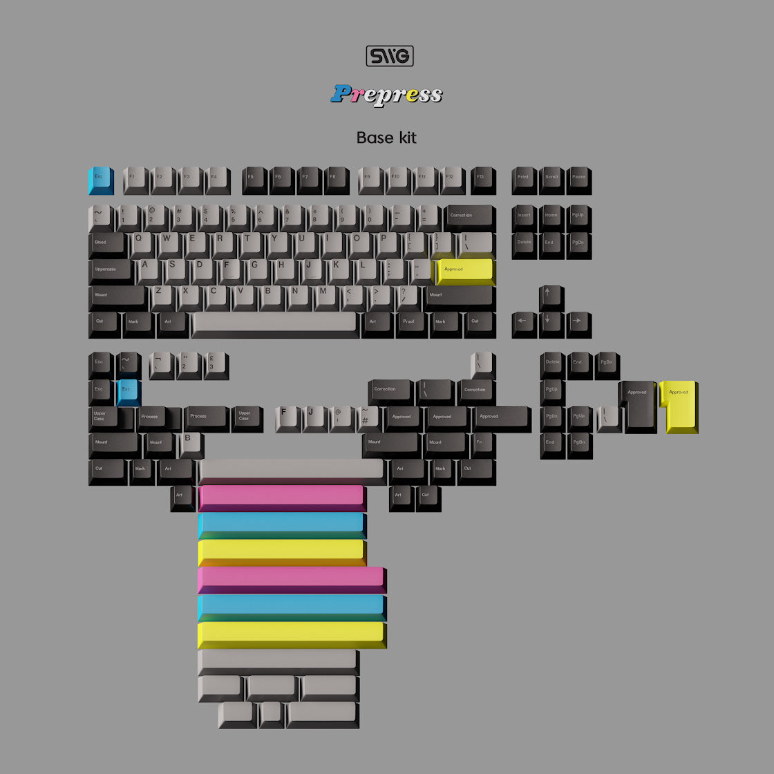 [GB] SWG Prepress ABS keycaps