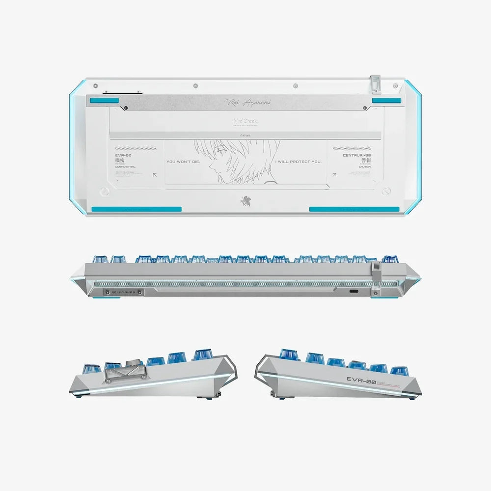 MelGeek x Evangelion Centauri80 REI Edition HE Keyboard
