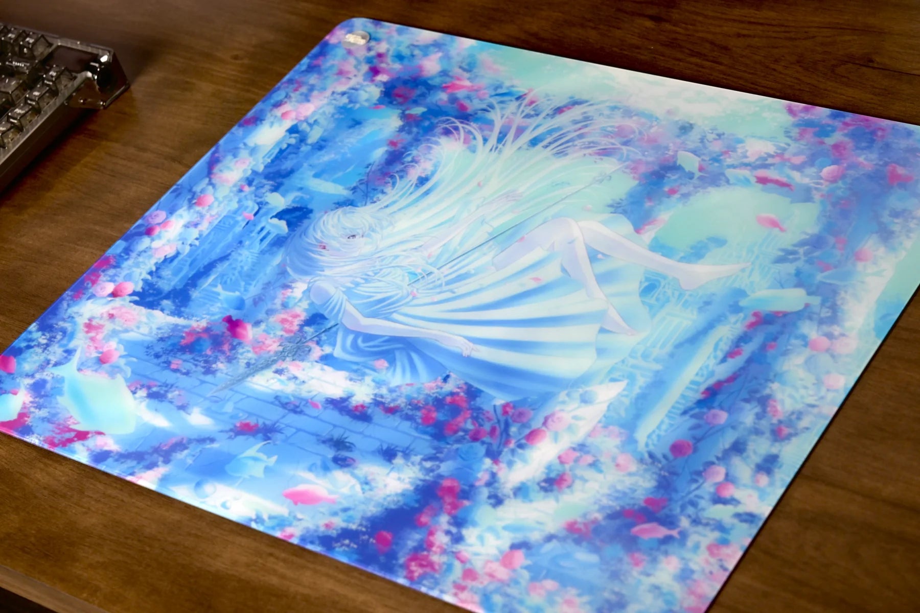Uncle Panda Atlantis Glass Mousepad