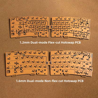 QK Alice Duo Extra Parts (PCB, Plate, Knob, Badge)