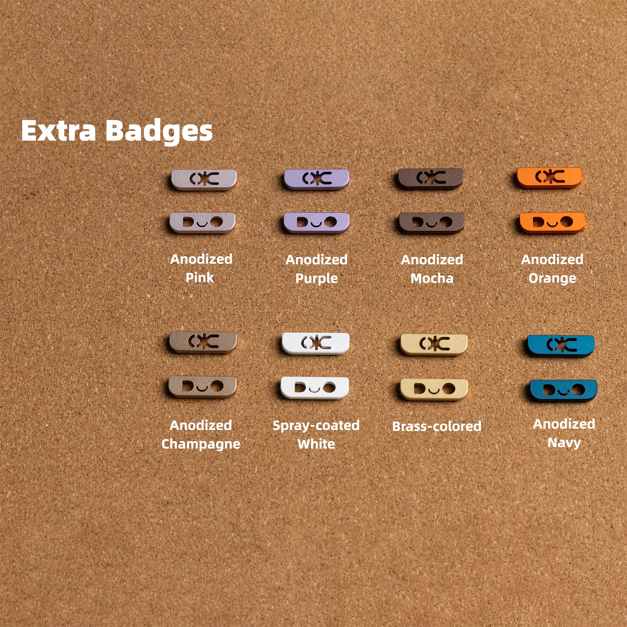 QK Alice Duo Extra Parts (PCB, Plate, Knob, Badge)