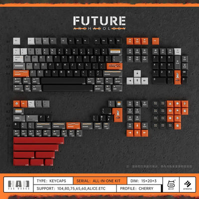 [In Stock] Future Archaeology PBT Keycaps