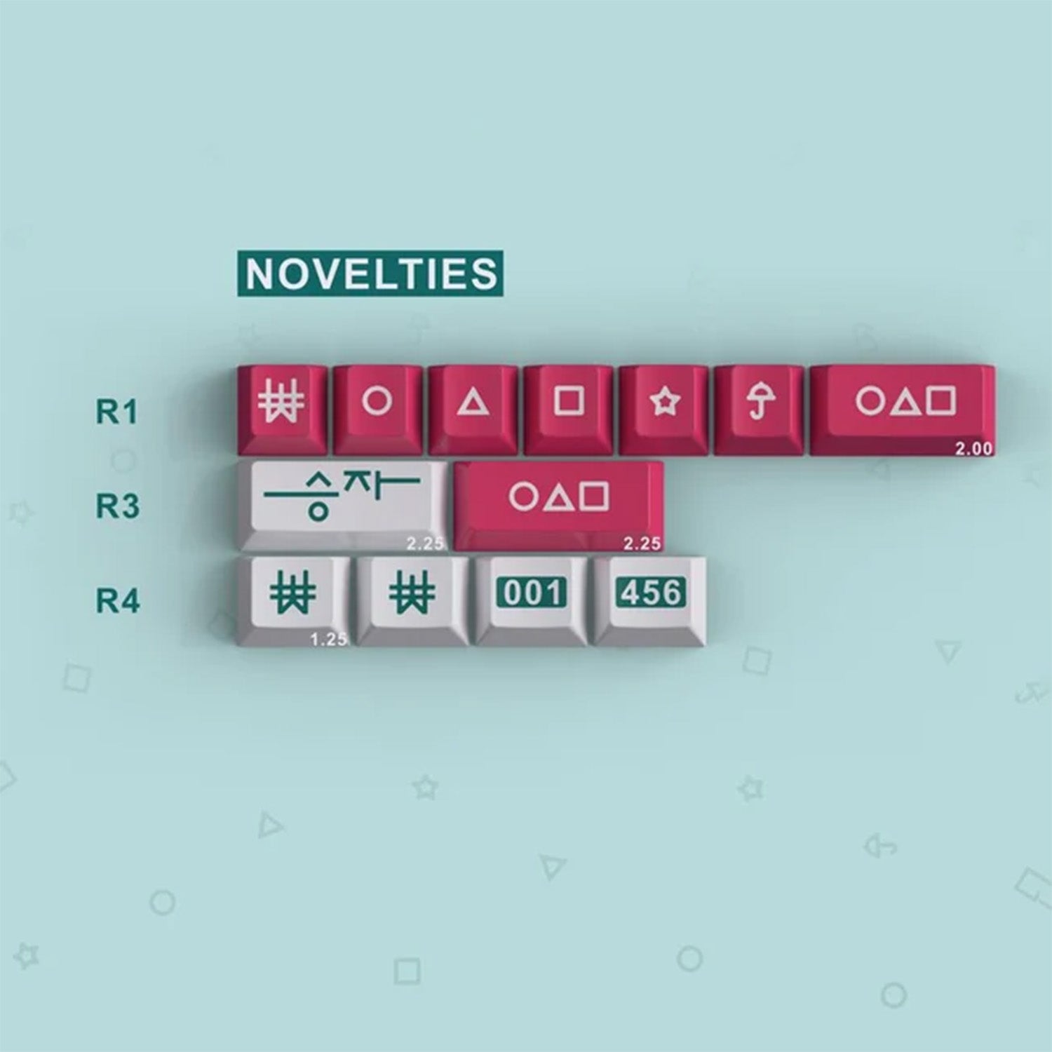 [In stock] JTK Winter Keycaps