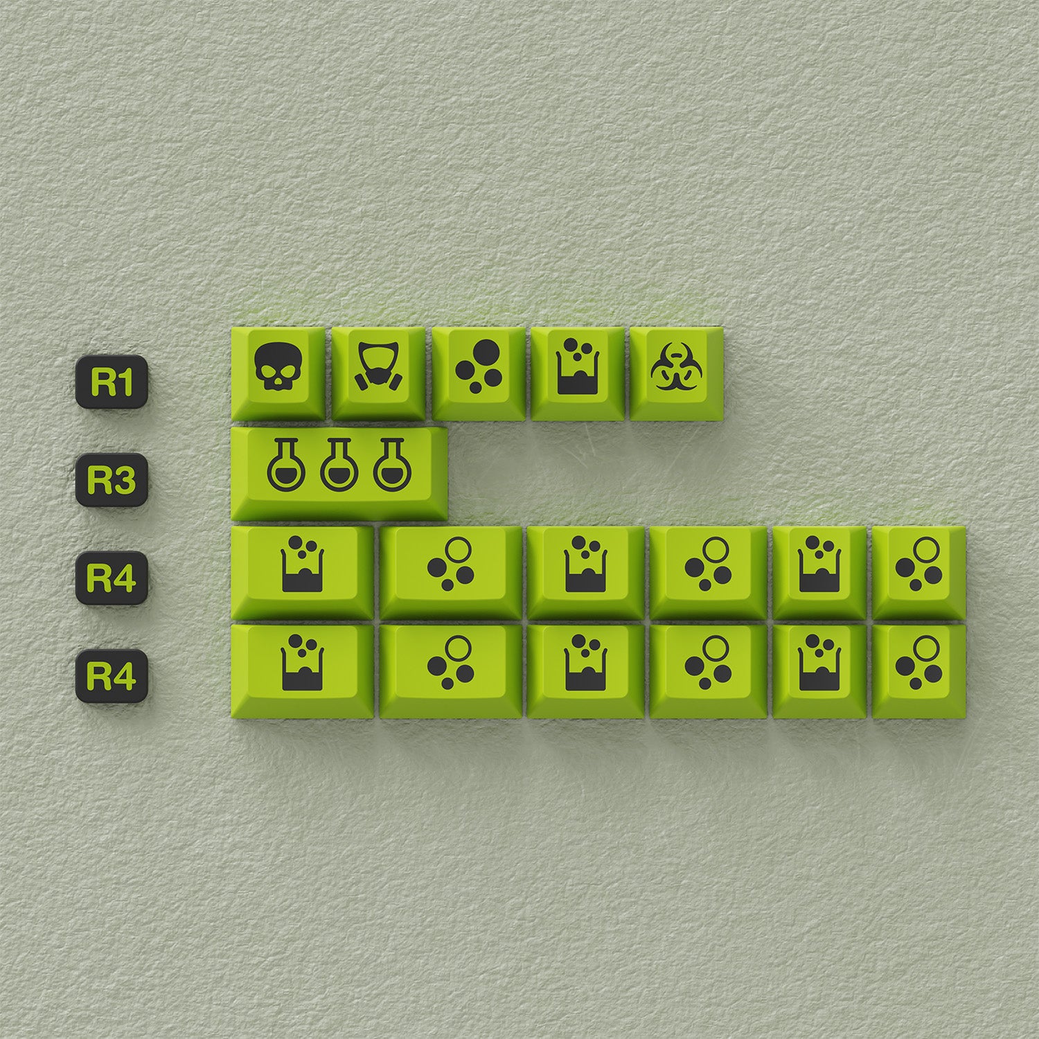 JTK Toxic Keycaps
