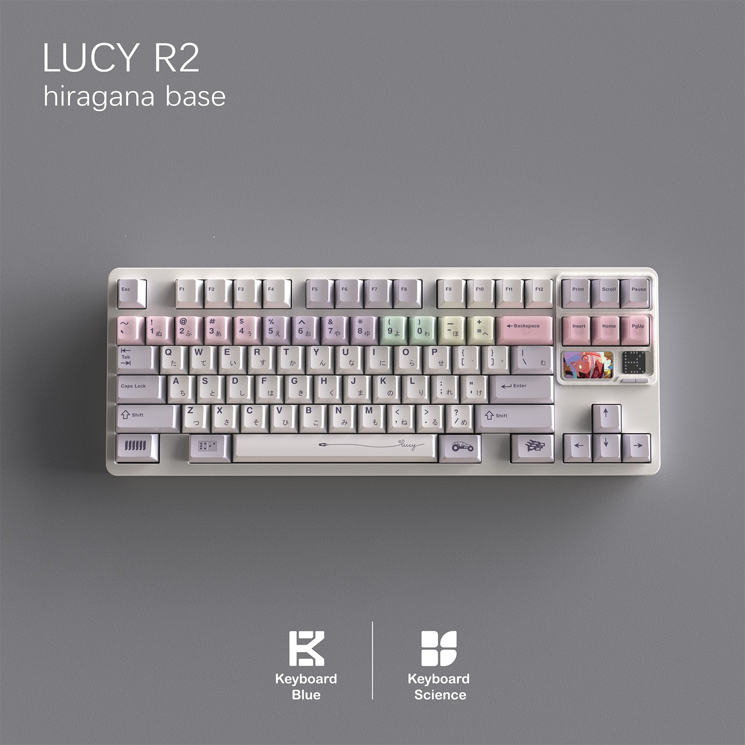 [In Stock] Lucy themed ABS + PBT keysets