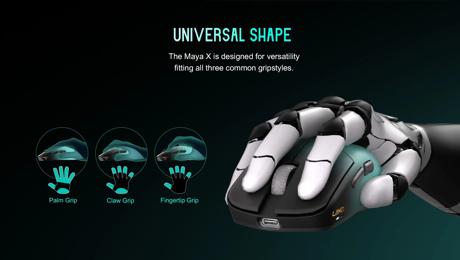 LAMZU X AIMLABS MAYA X esport gaming mouse