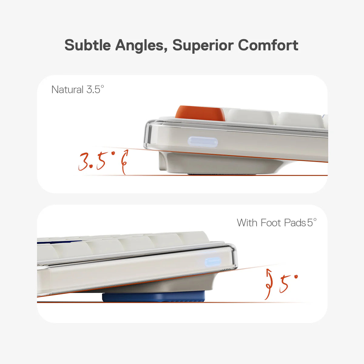 MelGeek O2 Wireless low profile mechanical keyboard