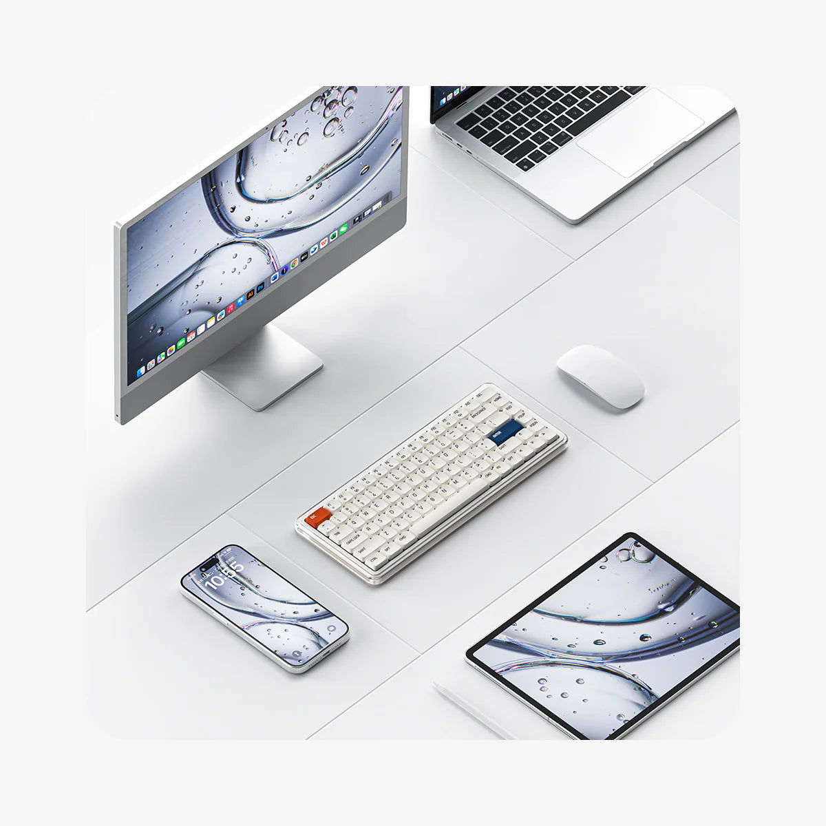 MelGeek O2 Wireless low profile mechanical keyboard
