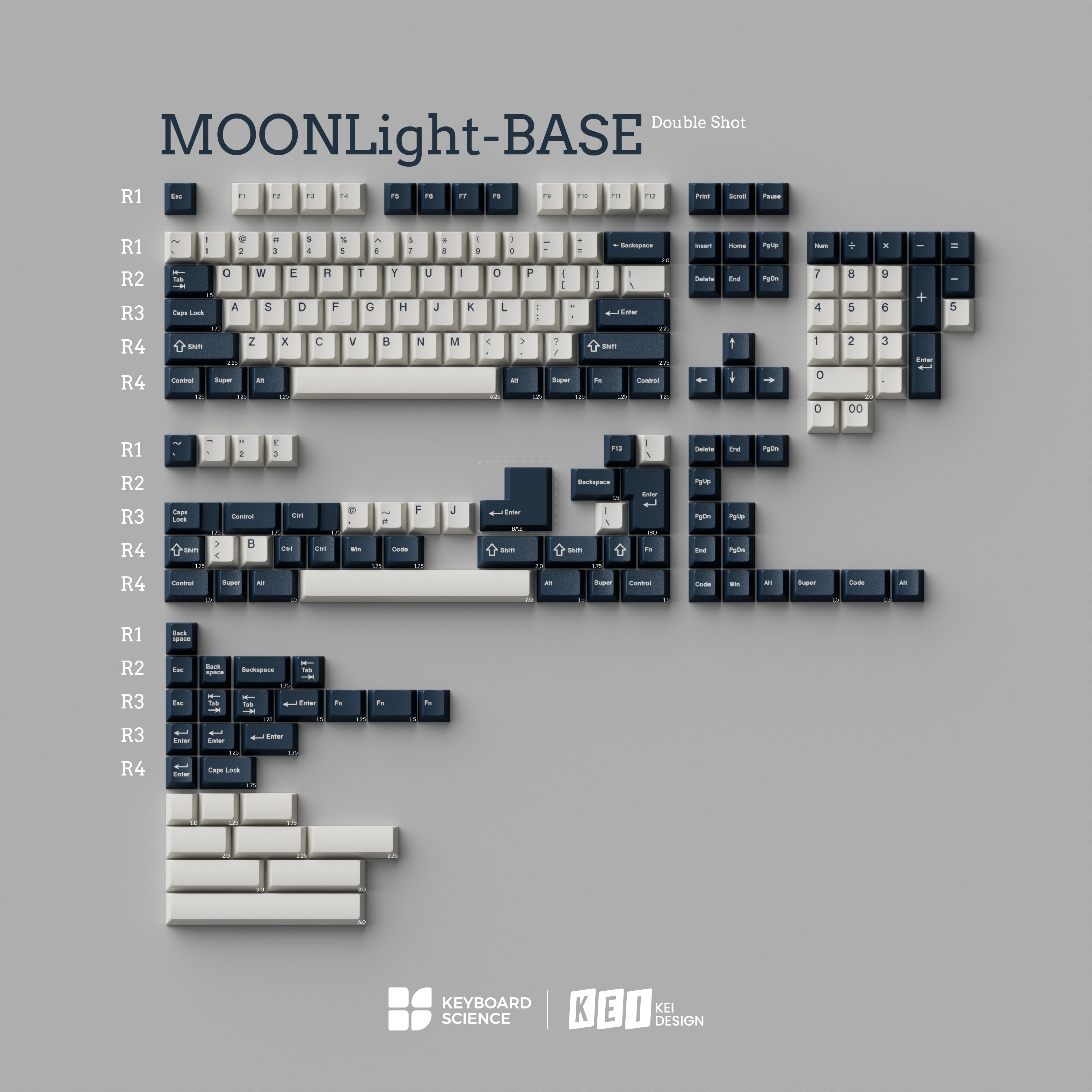 [Preorder] Moonlight Keycap set - KEI