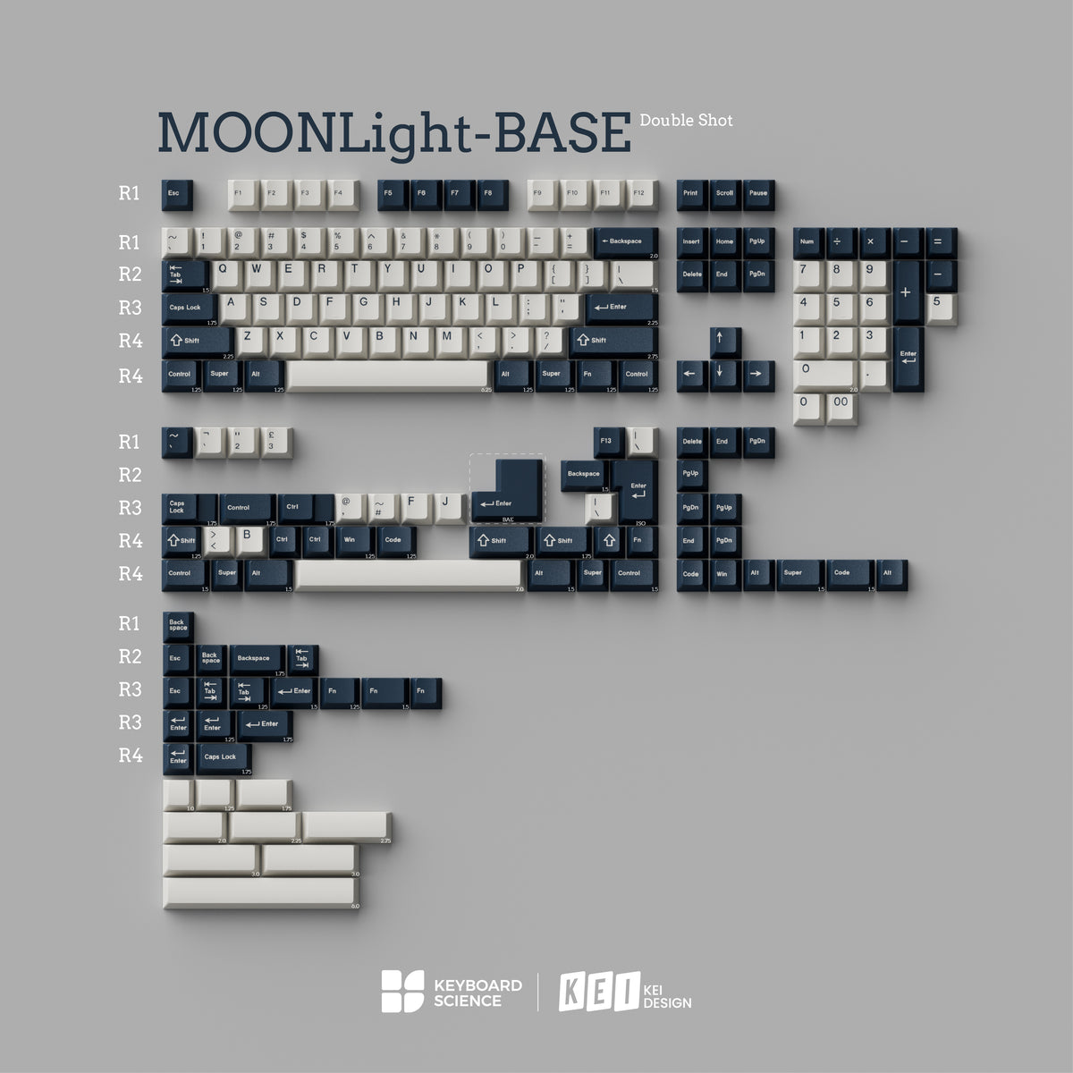 [Preorder] Moonlight Keycap set - KEI