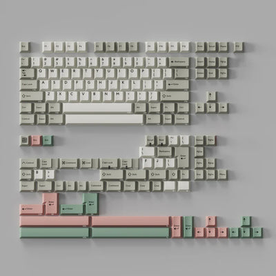 [In Stock] PBTfans 9009 Beige Keysets