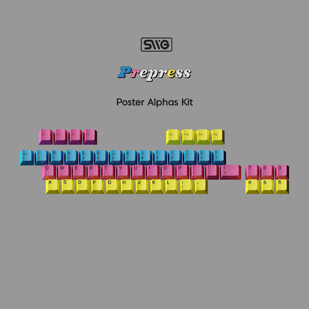 [GB] SWG Prepress ABS keycaps