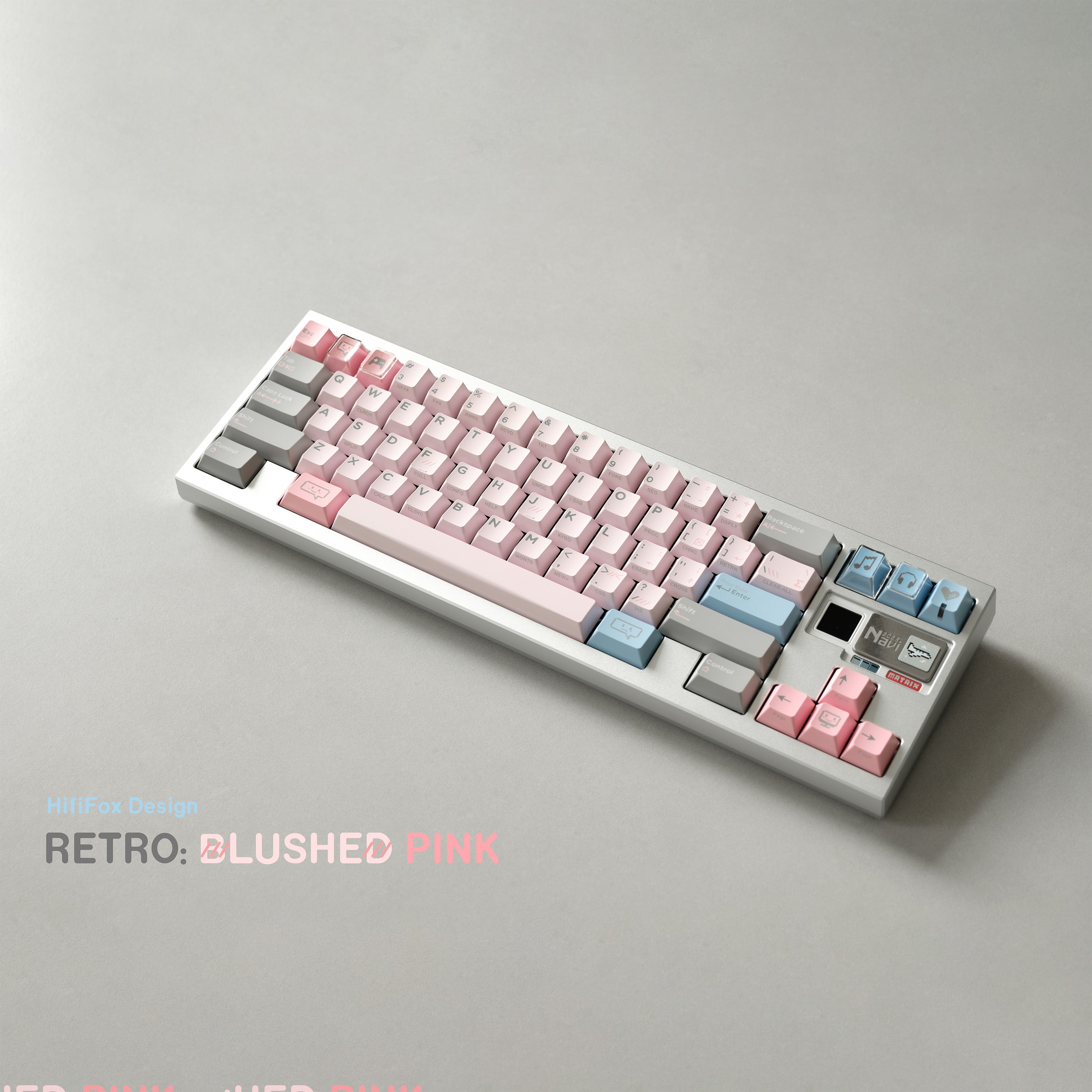 [Preorder] Retro Blushed Pink keycaps set