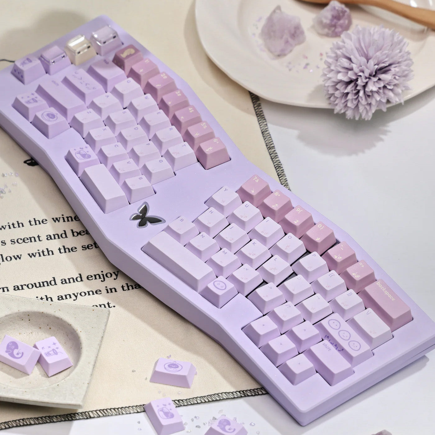 Taro Balls Keycaps