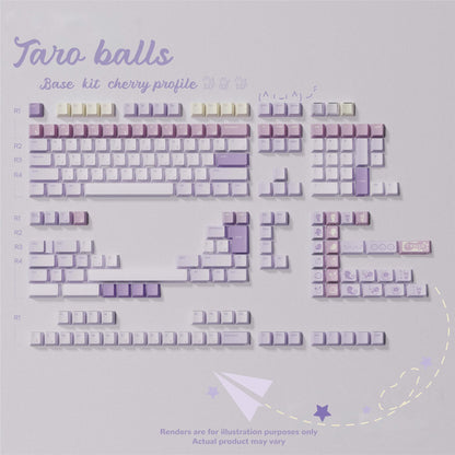 Taro Balls Keycaps