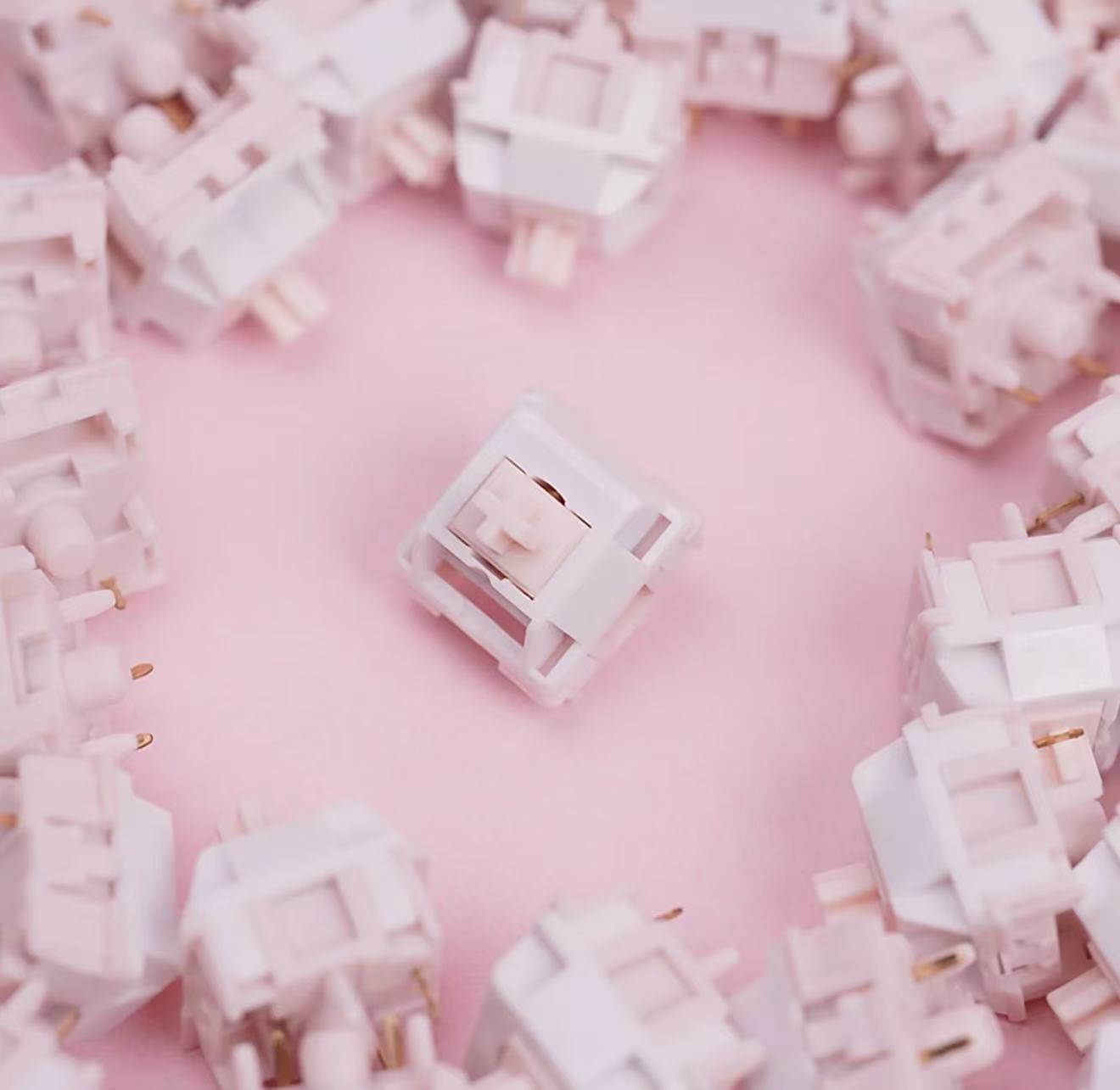 Switch Computer Pink HMX Tiny Pink Linear Switches