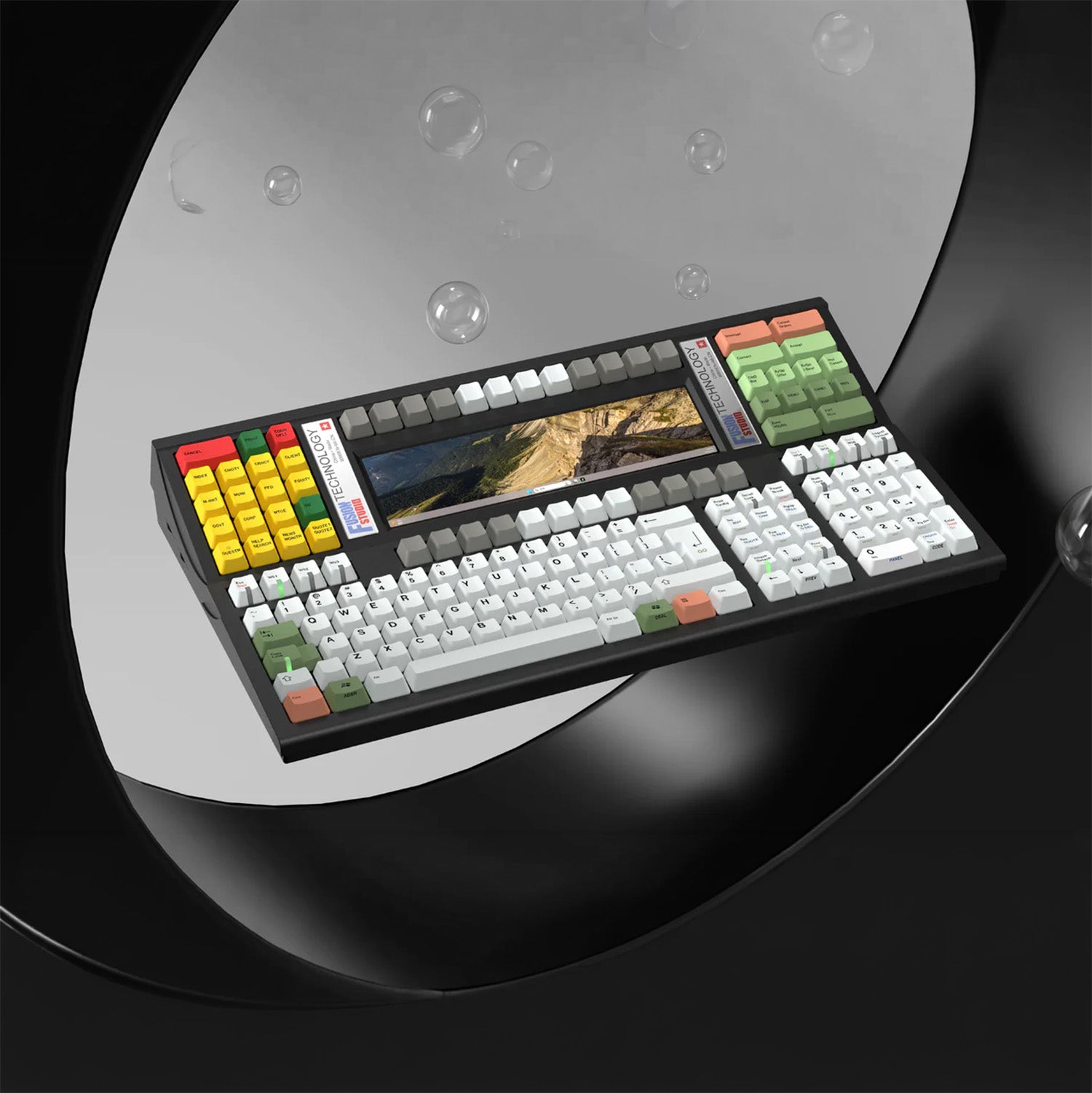 [GB] VS06 mechanical keyboard with 8.8" display