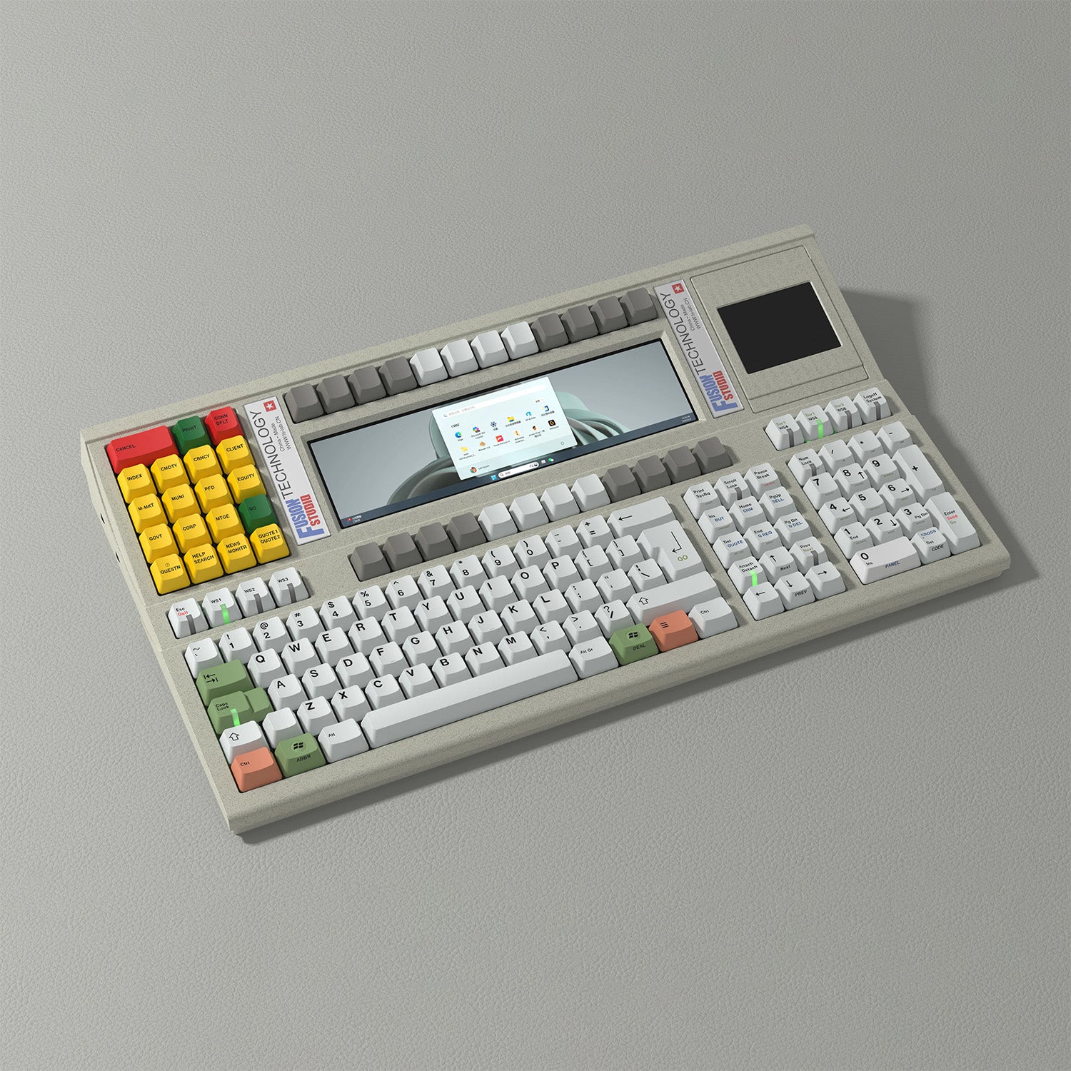 [GB] VS06 mechanical keyboard with 8.8" display