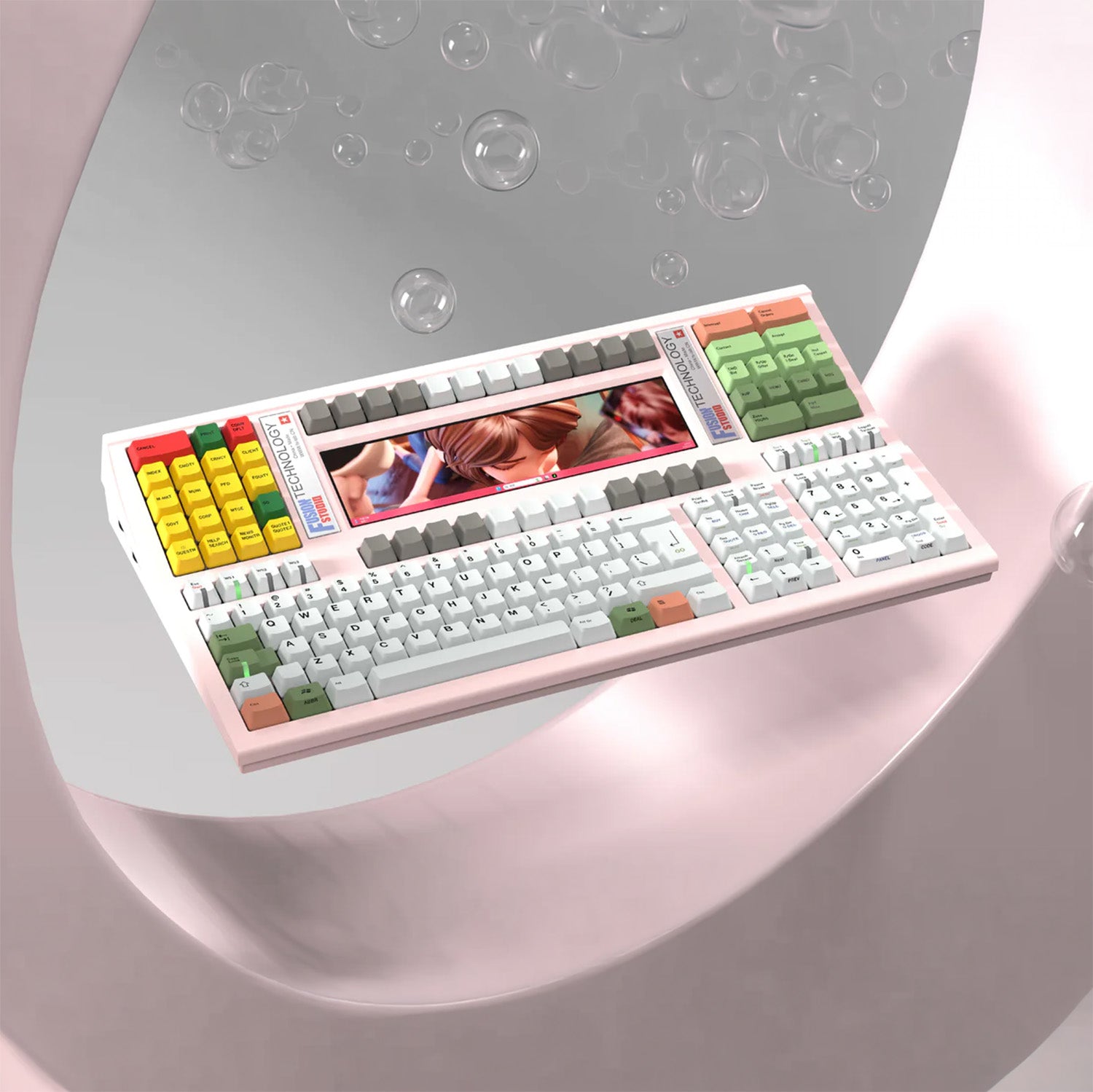 [GB] VS06 mechanical keyboard with 8.8" display