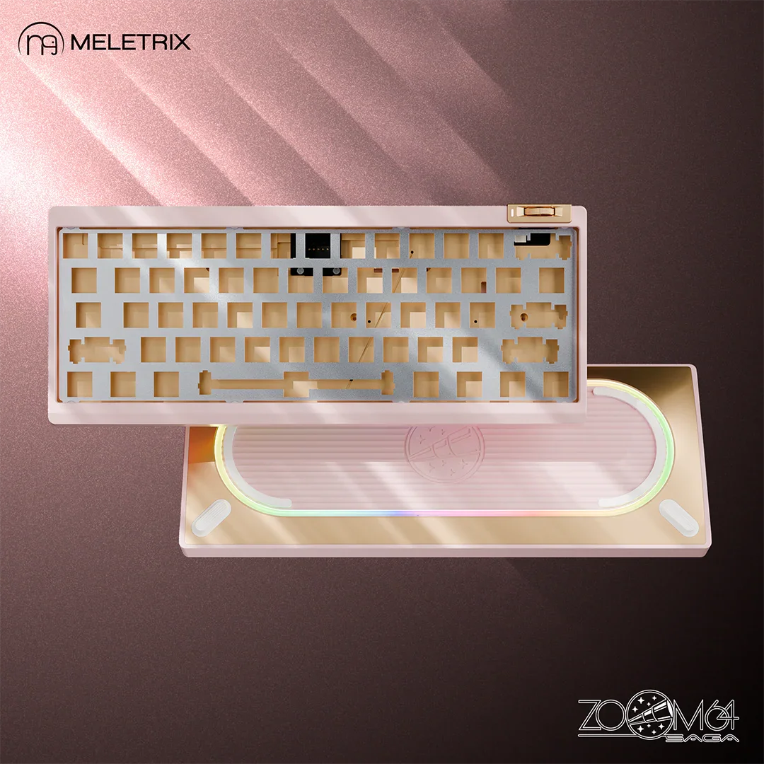 Zoom64 HE Gaming Keyboard Case for wooting60 v1/v2