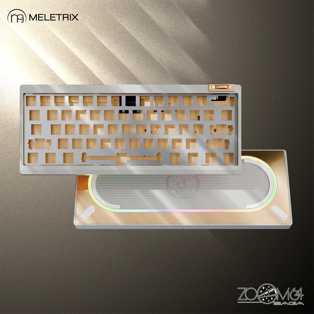 Zoom64 HE Gaming Keyboard Case for wooting60 v1/v2