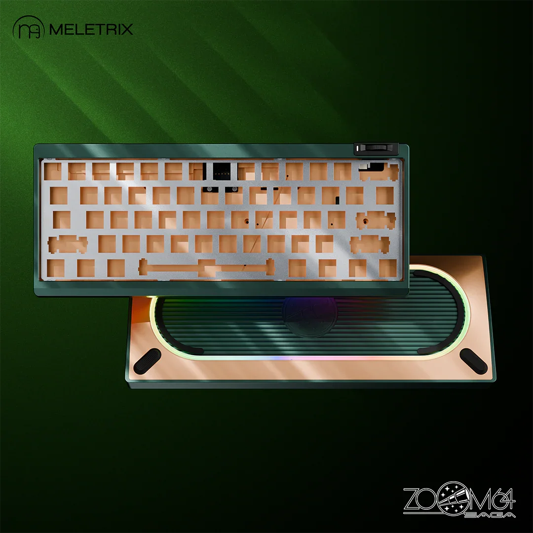 Zoom64 HE Gaming Keyboard Case for wooting60 v1/v2