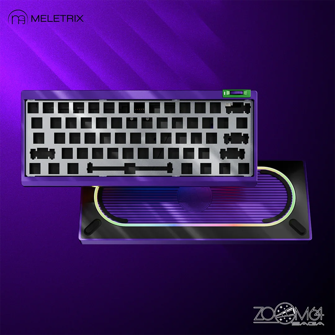 Zoom64 HE Gaming Keyboard Case for wooting60 v1/v2