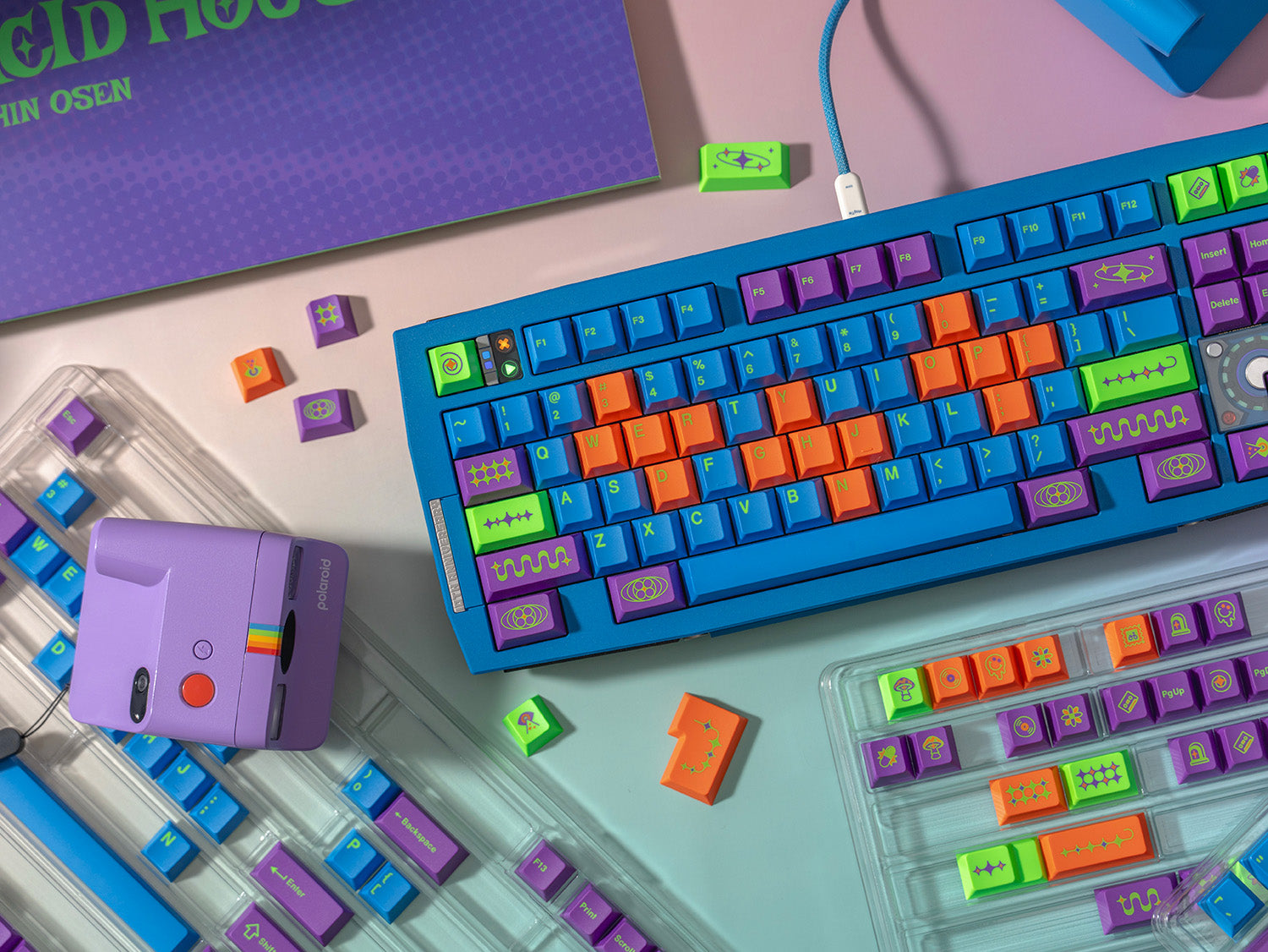 KBS Acid House ABS Keycaps