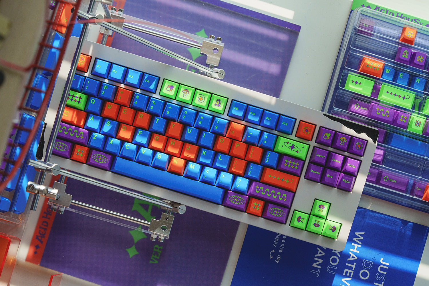 KBS Acid House ABS Keycaps