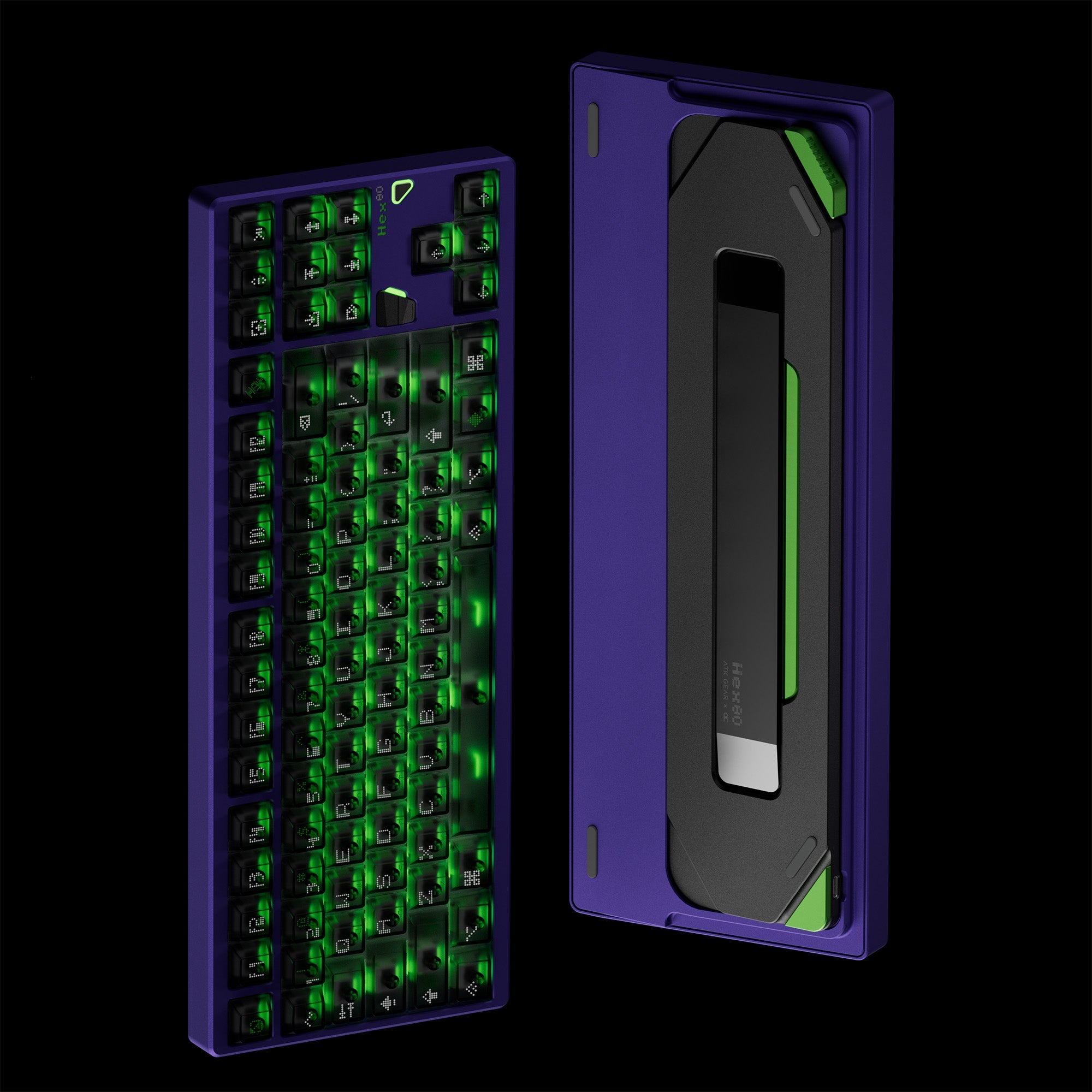 ATK x QK Hex80 HE keyboard - KeyBay Tech