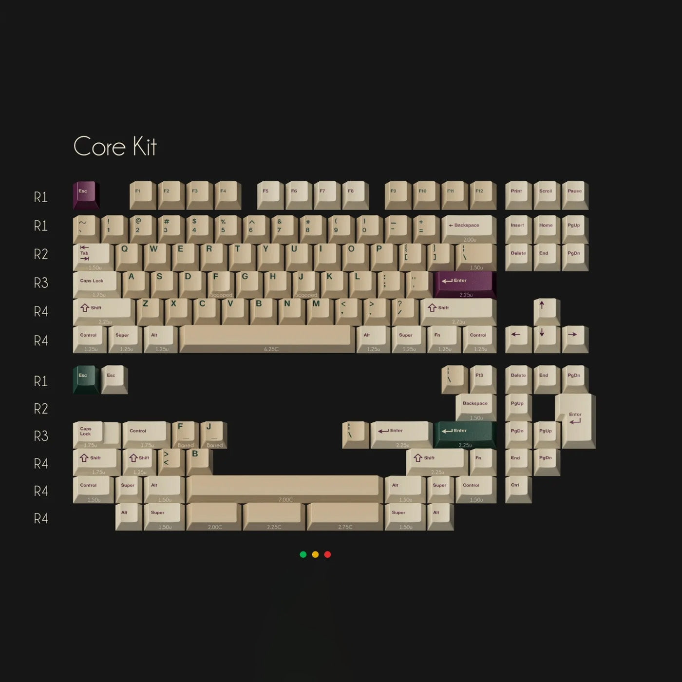 GMK Fleuriste Keycaps
