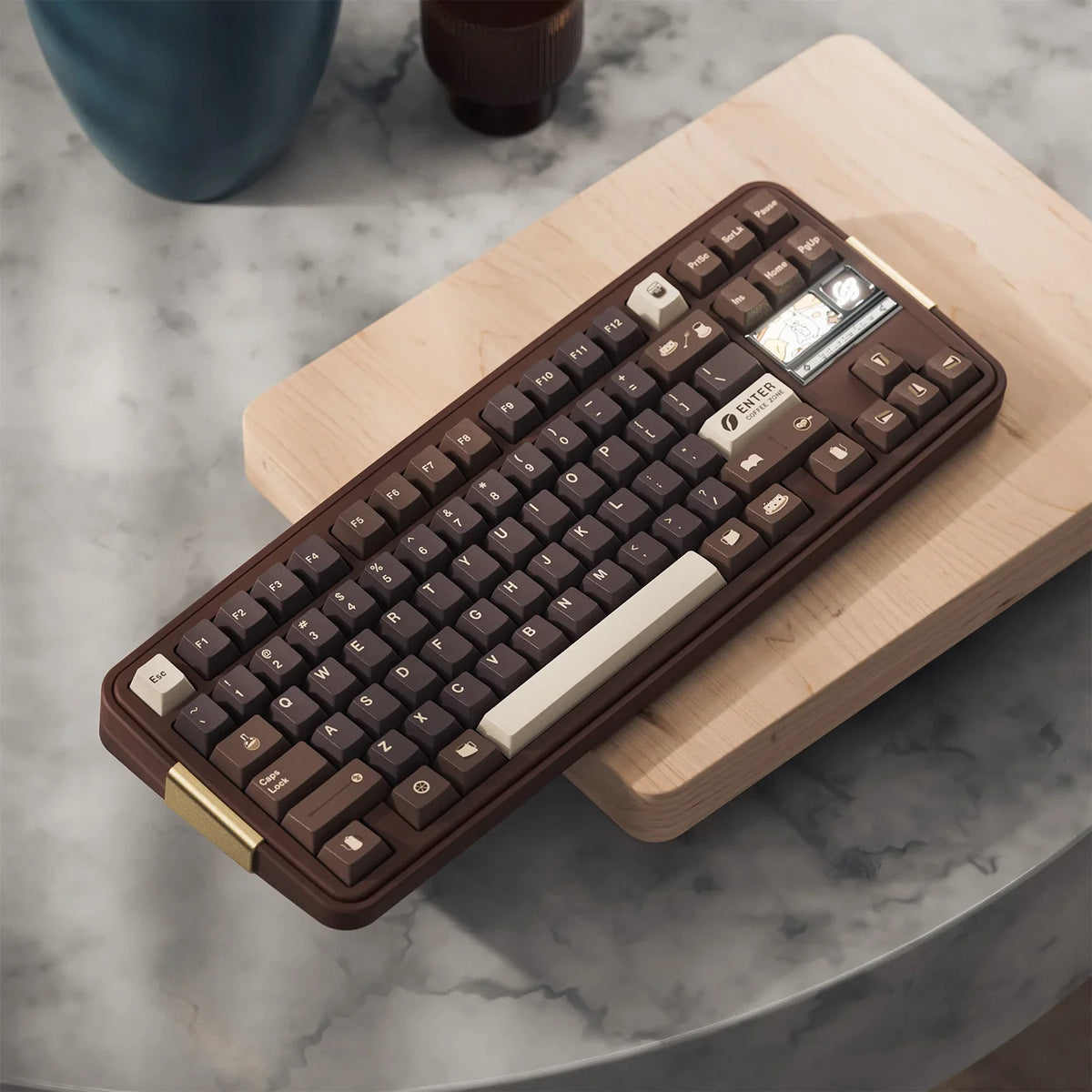 [Extras] Bread80 R1 mechanical keyboard (Spray-coated Version )