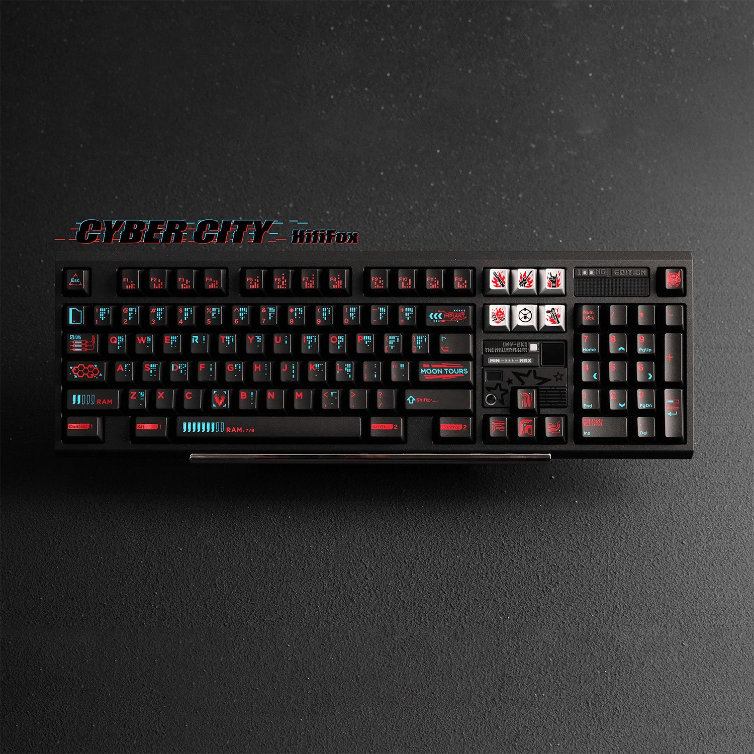 Hifi Fox - Cyber City PC Keycaps