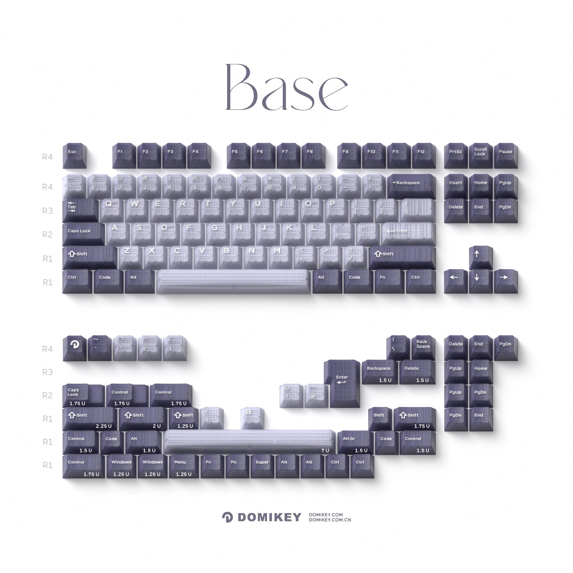 DOMIKEY HUSH DEEP SEA キーキャップセット DOMIKEY HUSH DEEP SEA キーキャップセット Domikey Hush Deep Sea