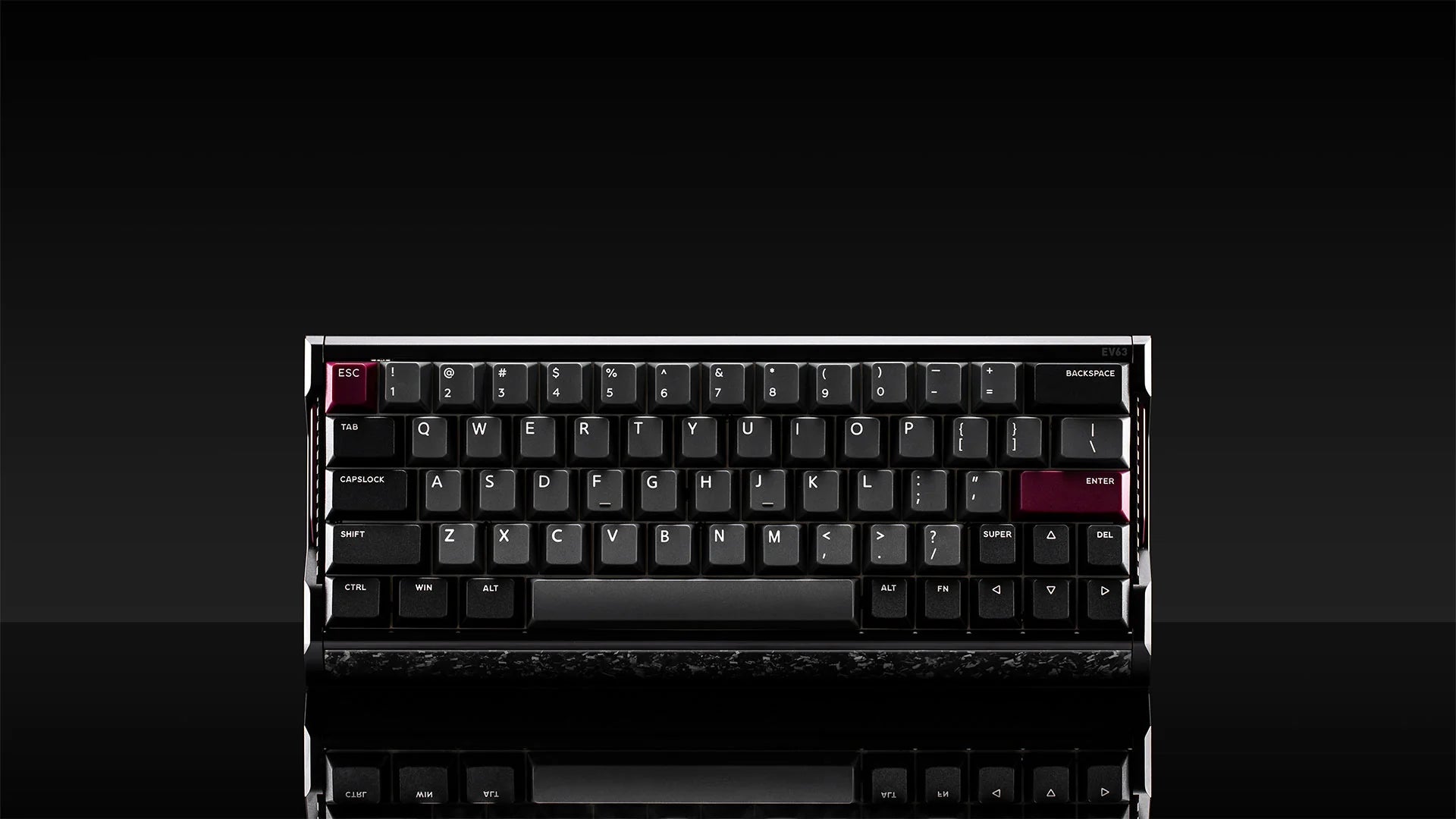 【新品・未開封品】 IQUNIX EV63 Keyboard Dark IQUNIX EV63 HE Magnetic Keyboard
